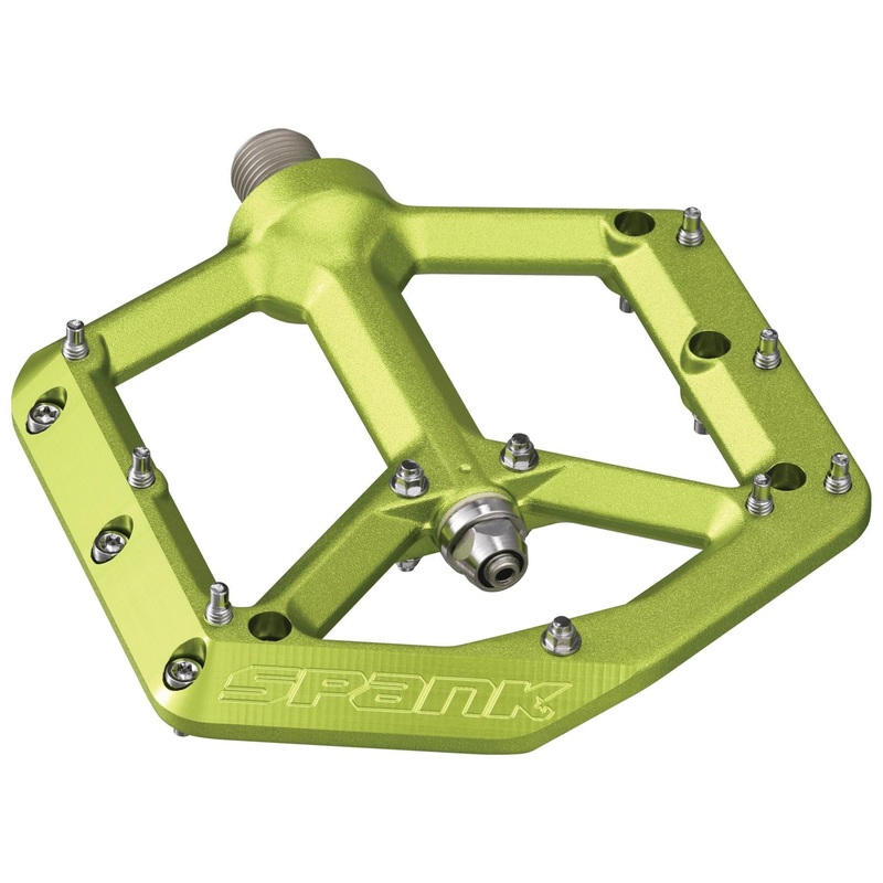 Spike Reboot Platform Bike Pedals – Green