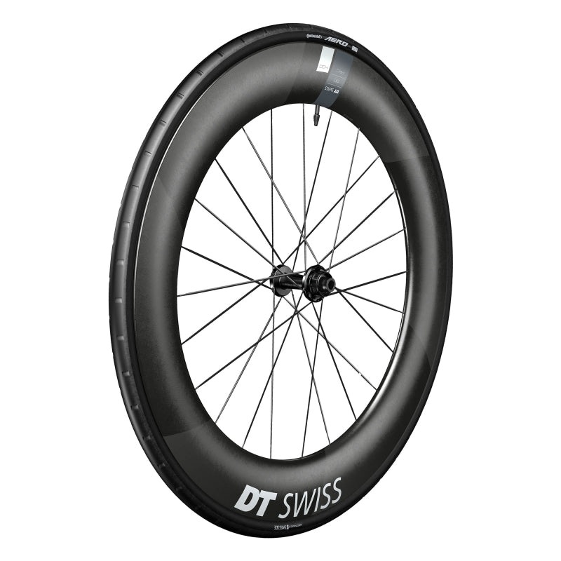 ARC 1400 DiCut 80 Front Wheel – 700 12 x 100mm Center-Lock Black
