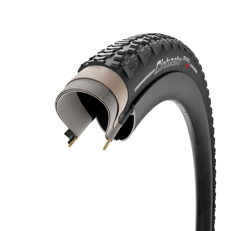 Cinturato Gravel RC Tire – 700 x 45 Tubeless Folding Black