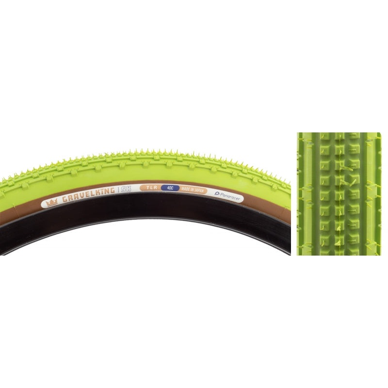GravelKing SK Tire – 700 x 40 Tubeless Folding Matcha/Brown