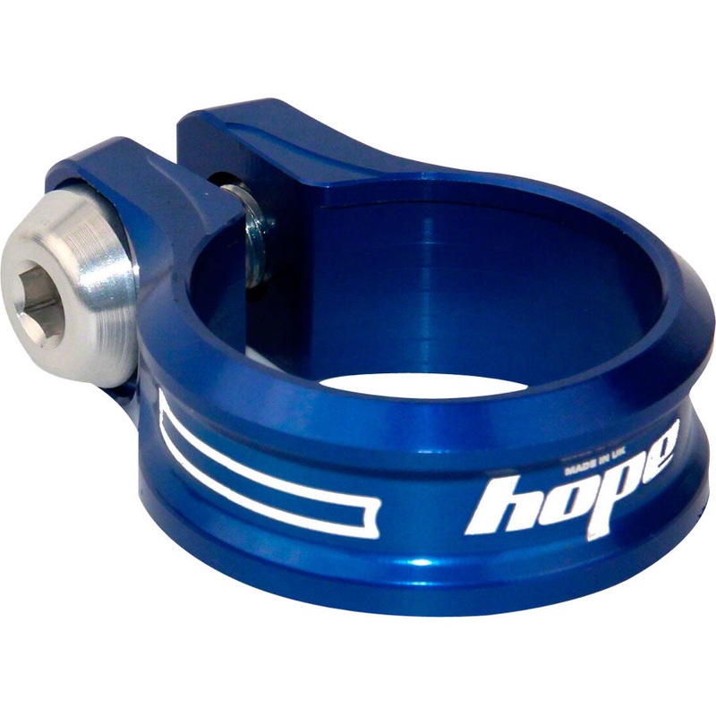 Bolt Seat Clamp 31.8mm Blue