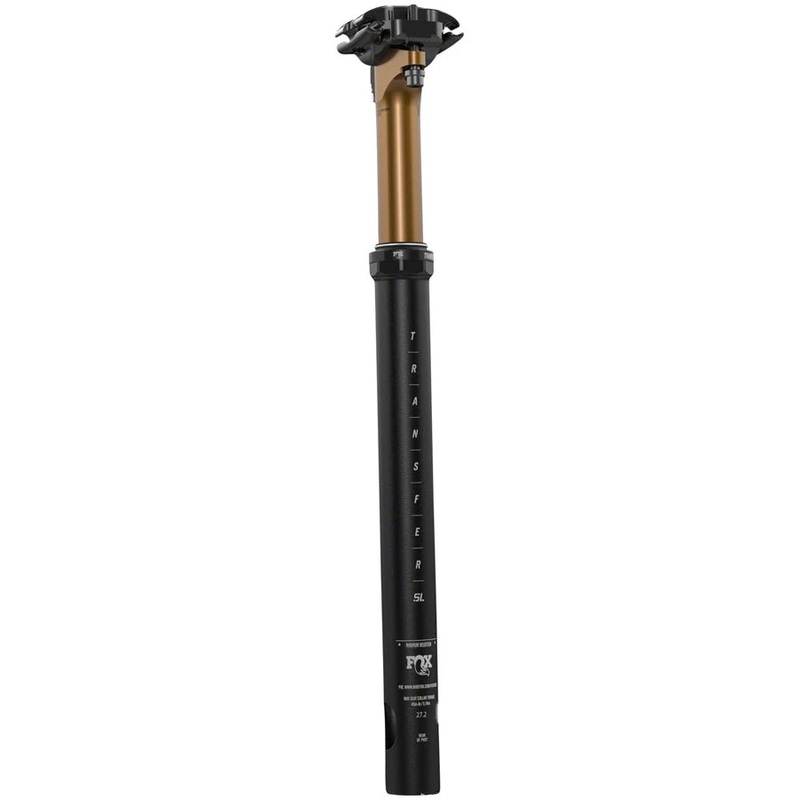 FOX Transfer SL Factory Dropper Seatpost – 30.9mm 100mm Internal Routing Kashima Coat Upper