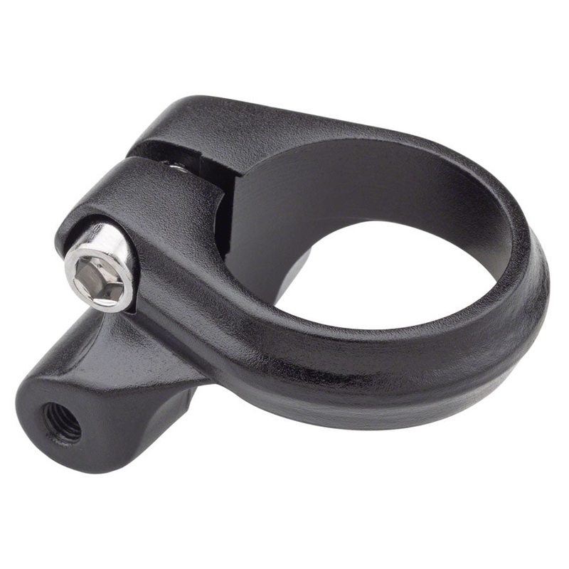 Seatpost Clamp 31.8 w/ Rack Mounts Black
