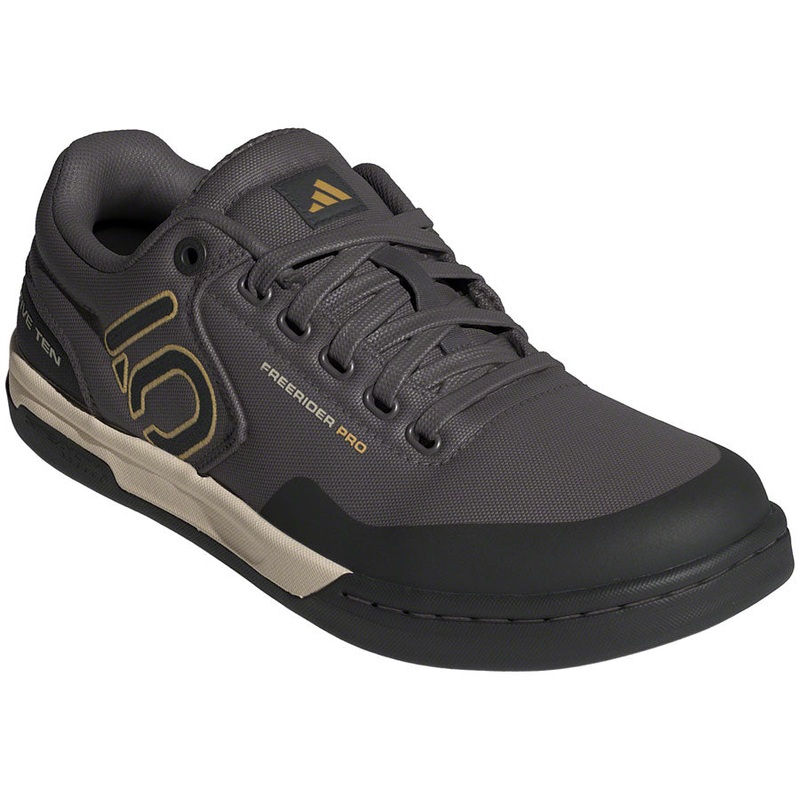Freerider Pro Canvas Flat Shoes – Mens Charcoal/Carbon/Oat 8.5
