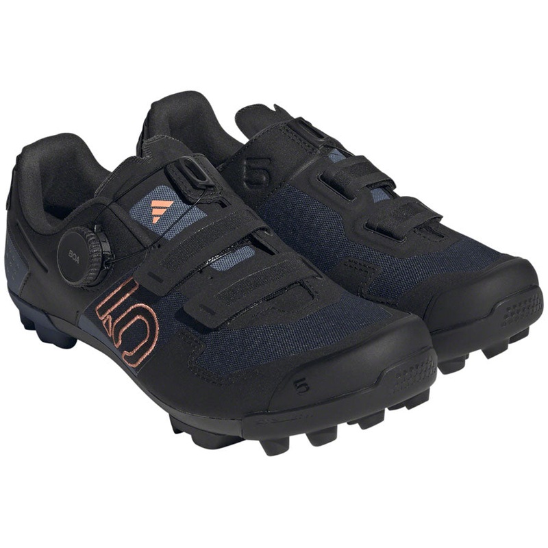 Kestrel BOA Mountain Clipless Shoes – Womens Legend Ink/Core BLK/Coral Fusion 9.5