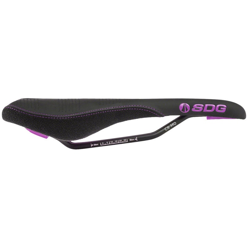 Radar Saddle – Chromoly Black/Purple
