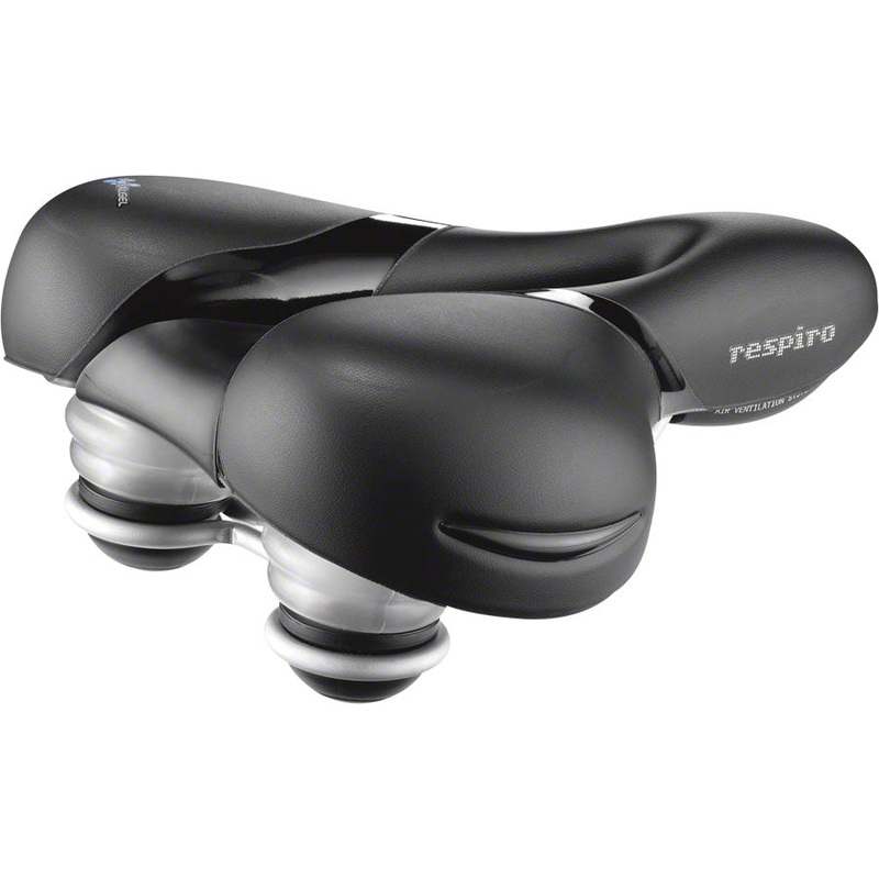 Respiro Saddle -Steel Black Relaxed