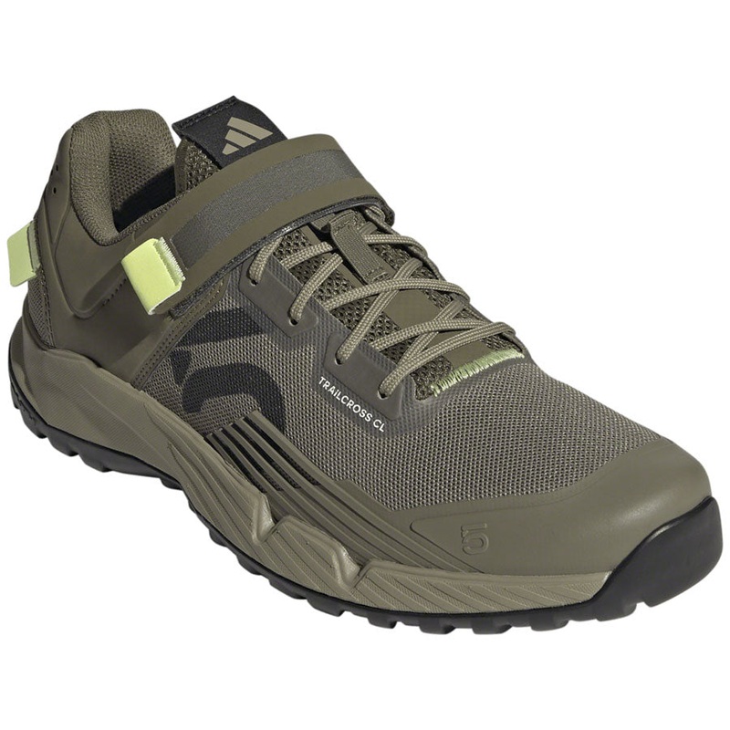Trailcross Mountain Clipless Shoes – Mens Orbit Green/Carbon/Core BLK 7.5