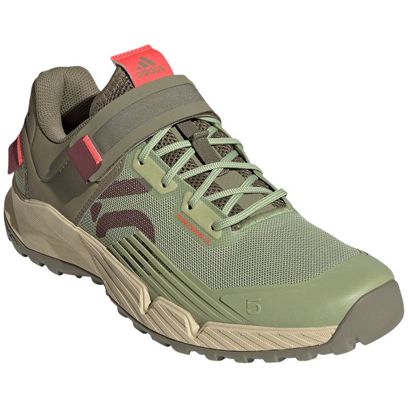 Trailcross Mountain Clipless Shoes – Womens Quiet Crimson/Orbit Green/Turbo 7