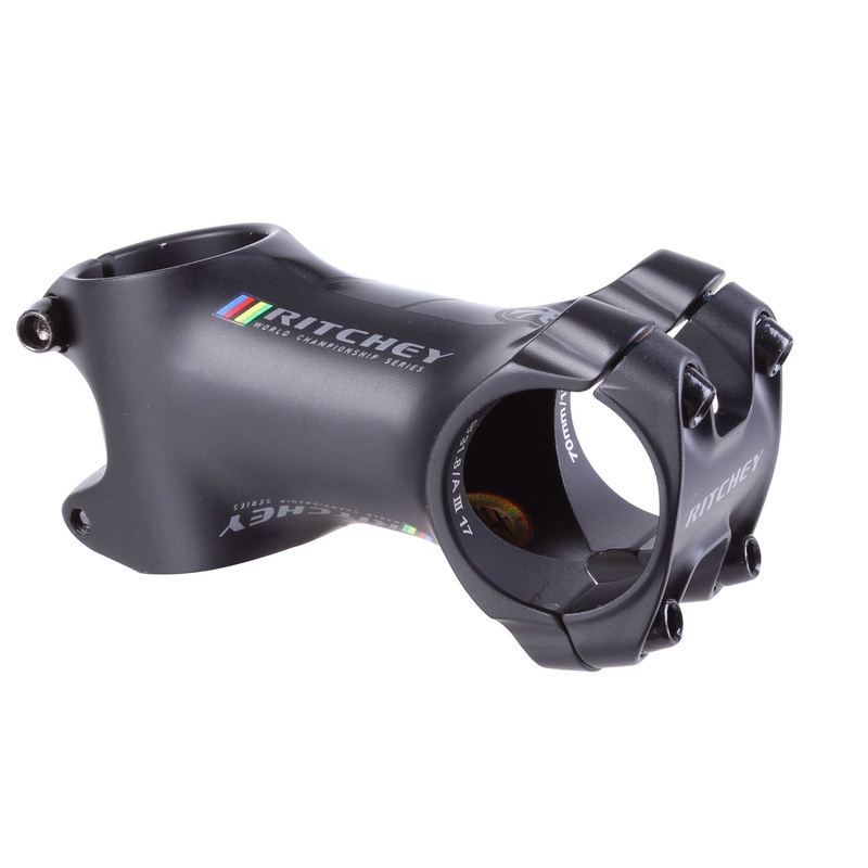 WCS C220 Stem – 80mm 31.8 Clamp +/-17 1 1/8 Aluminum Blatte