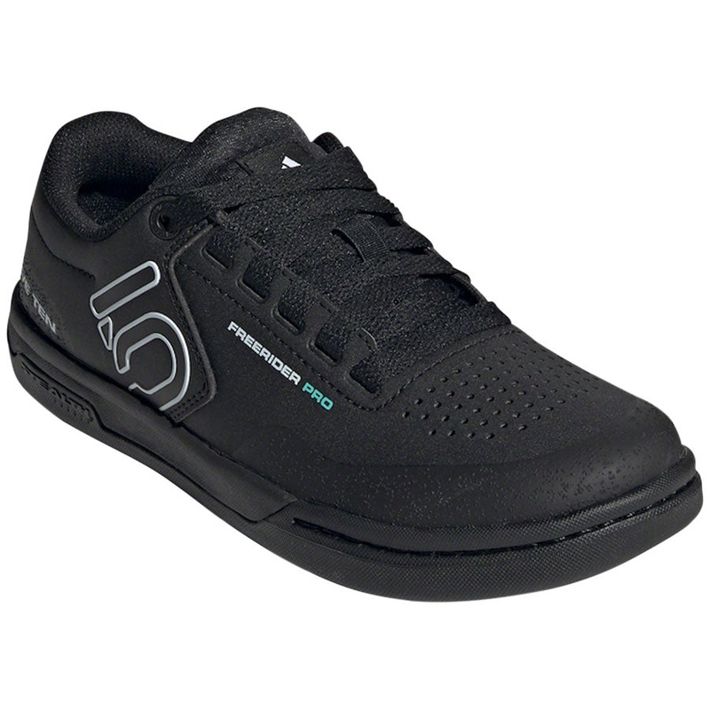 Freerider Pro Flat Shoes – Womens Core BLK / Crystal White / Acid Mint 10.5