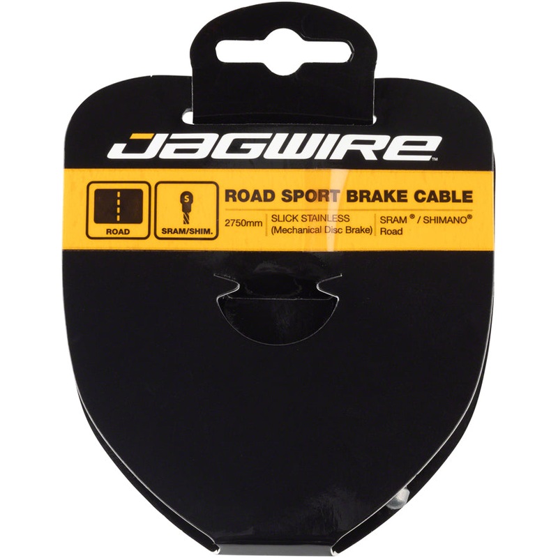 Sport Brake Cable Slick Stainless 1.5x2750mm SRAM/Shimano Road Tandem