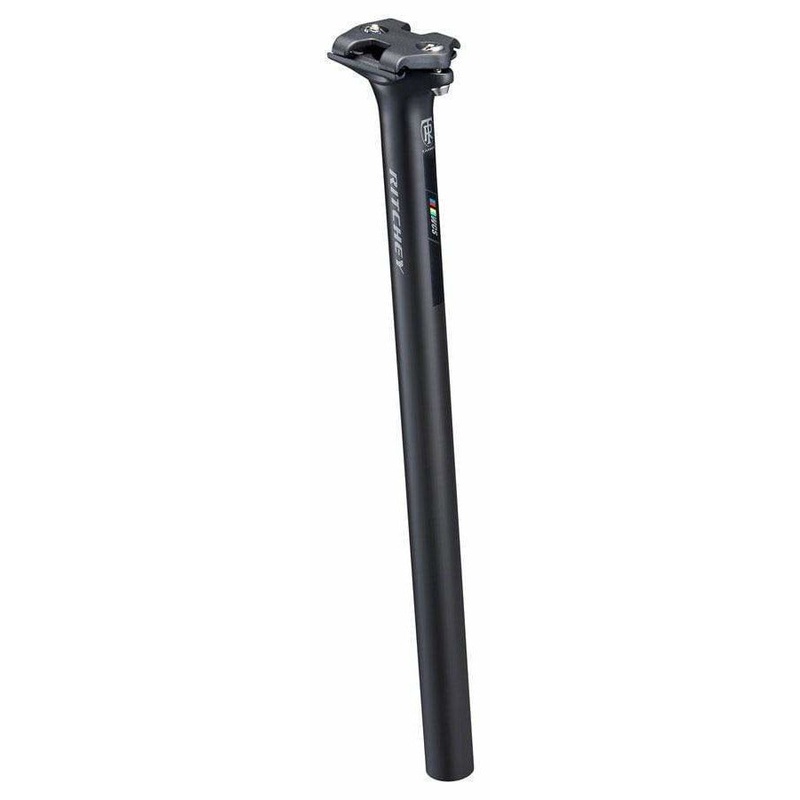WCS Zero Carbon Seatpost: 27.2 400mm Zero Offset Black