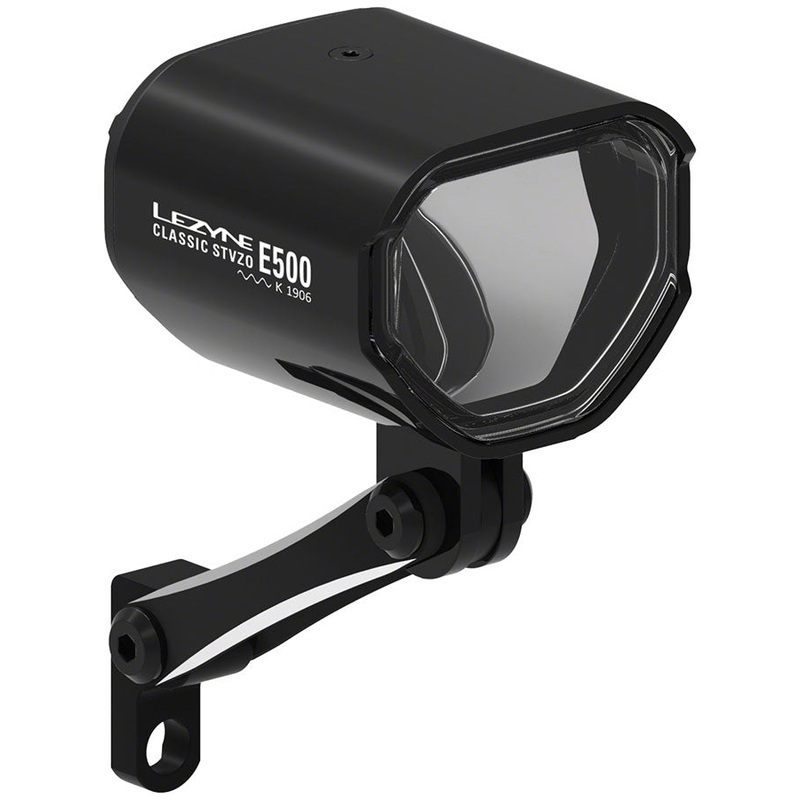 Classic E500 Ebike Headlight – Handlebar/Fork Mount STVZO 500 Lumen BLK
