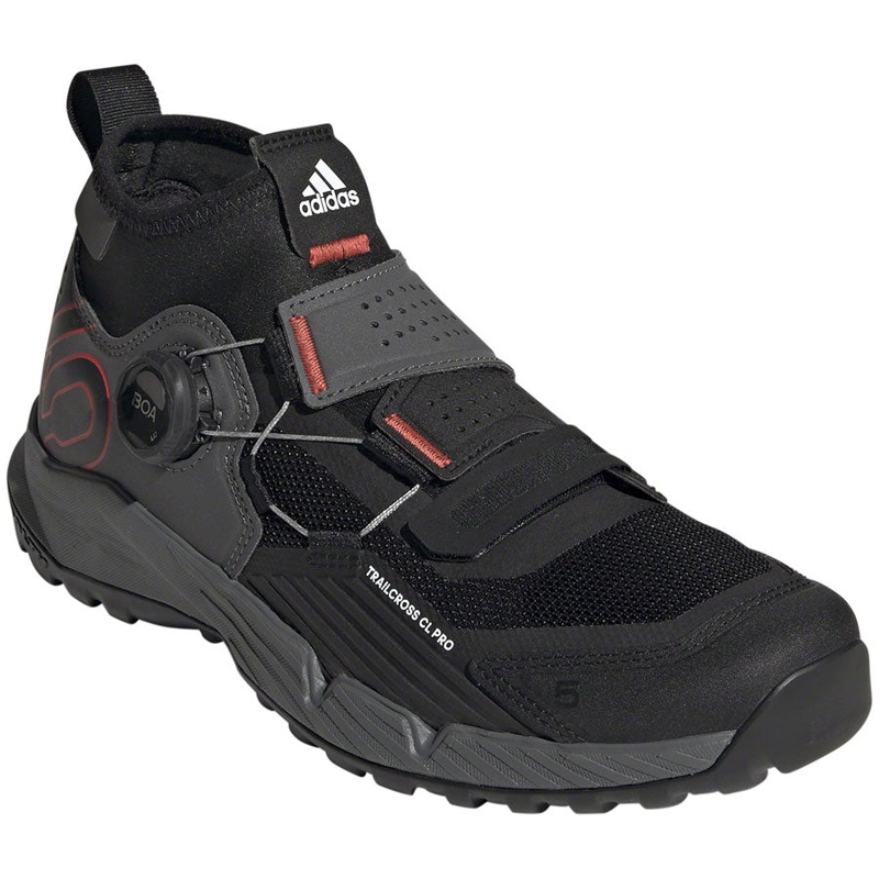 Trailcross Pro Mountain Clipless Shoes – Womens Gray/Black/Red 8