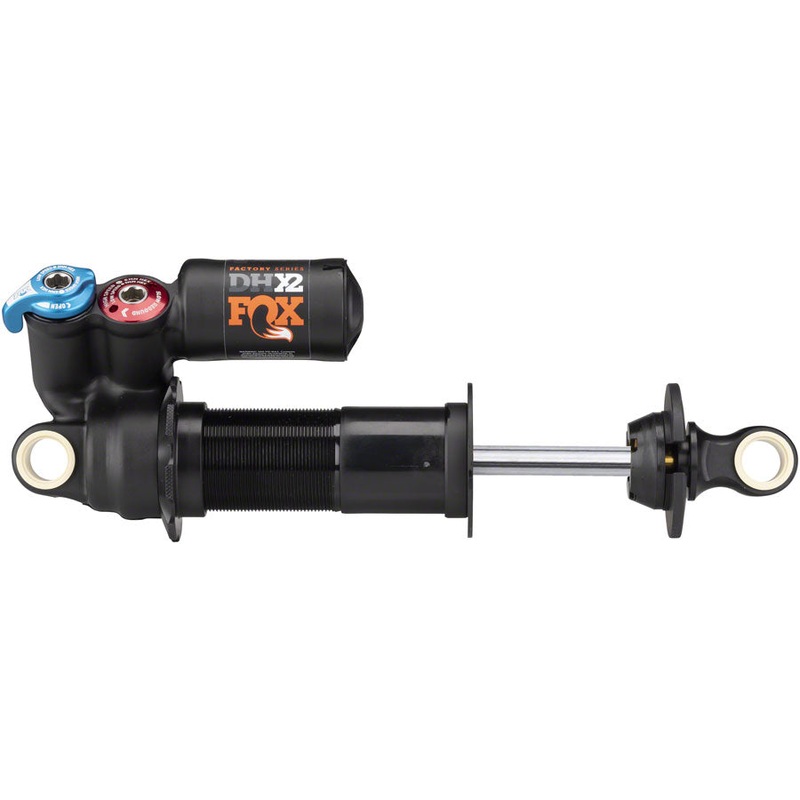 FOX DHX2 Factory Rear Shock – Standard 8.5 x 2.5 2-Position Lever Hard Chrome Coat