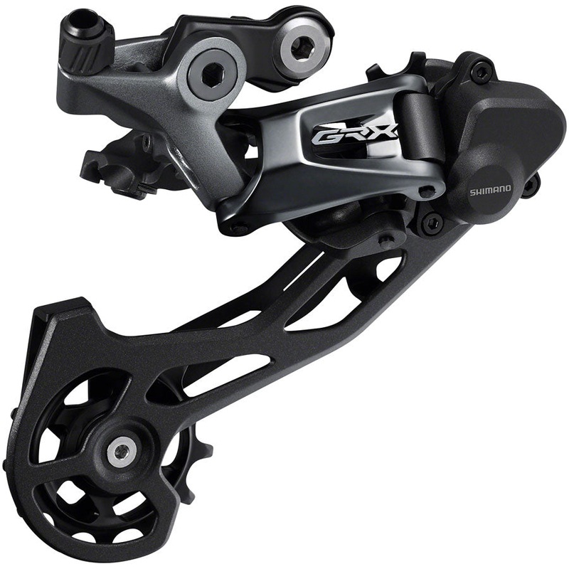 GRX RD-RX810 Rear Derailleur – 11-Speed Long Cage BLK With Clutch For 1x 2x 34t Low Sprocket Max