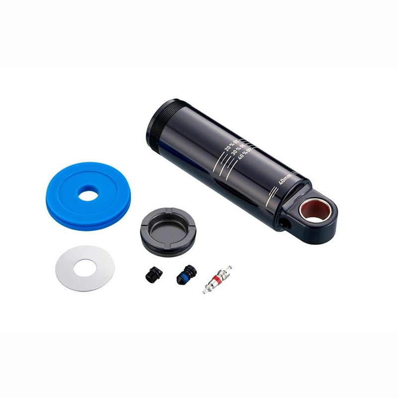 Rear Shock Damper Body IFP – Standard Eyelet 40mm stroke 45mm plus 5mm Travel Spacer Deluxe A1 Super Deluxe A1 Fast BLK