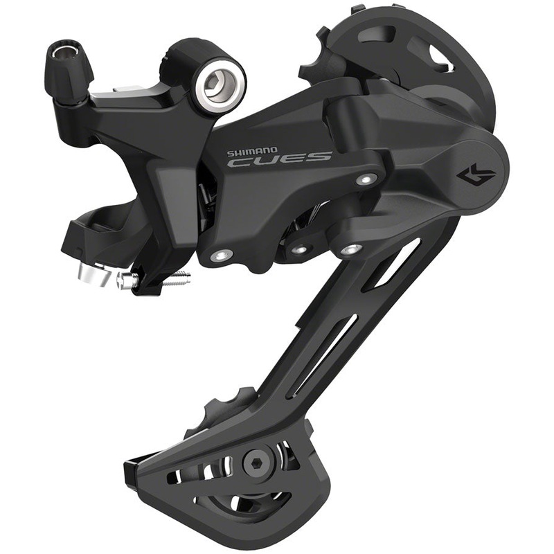 CUES RD-U3020-SGS Rear Derailleur – 9-Speed Shadow Design Direct Attach Long Cage BLK