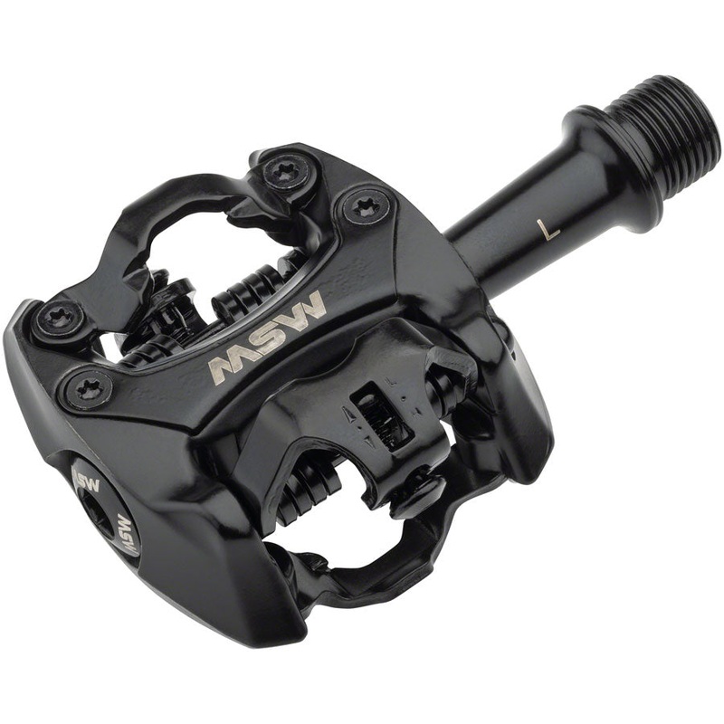 Flash II Pedals – Dual Sided Clipless Aluminum 9/16 Black