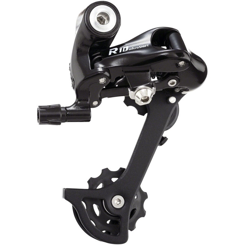 R10 Rear Derailleur – 10-Speed Medium Cage Shimano Road Compatible BLK