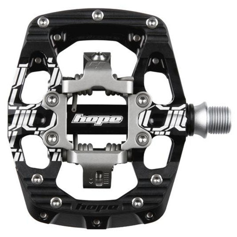 Union GC Pedals – Dual Sided Clipless with Platform 9/16 Black