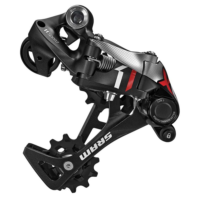 X01 Rear derailleur 11sp. Type 2.1 Medium cage Red
