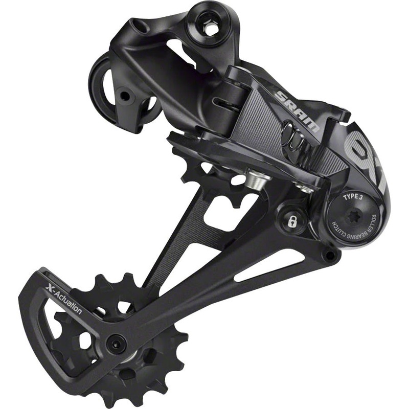 EX1 Rear Derailleur – 8 Speed Long Cage Black