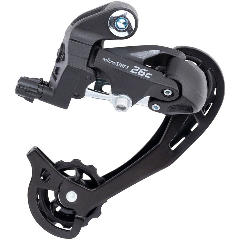 M26C Rear Derailleur – 7/8 Speed Long Cage 13-34t Freewheel BLK