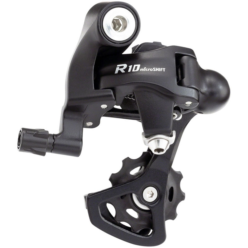 R10 Rear Derailleur – 10 Speed Short Cage Shimano Compatible BLK