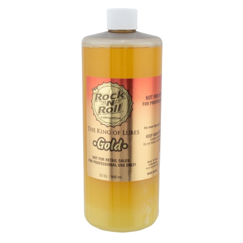 Rock N Roll Gold Bike Chain Lube – 32oz Drip