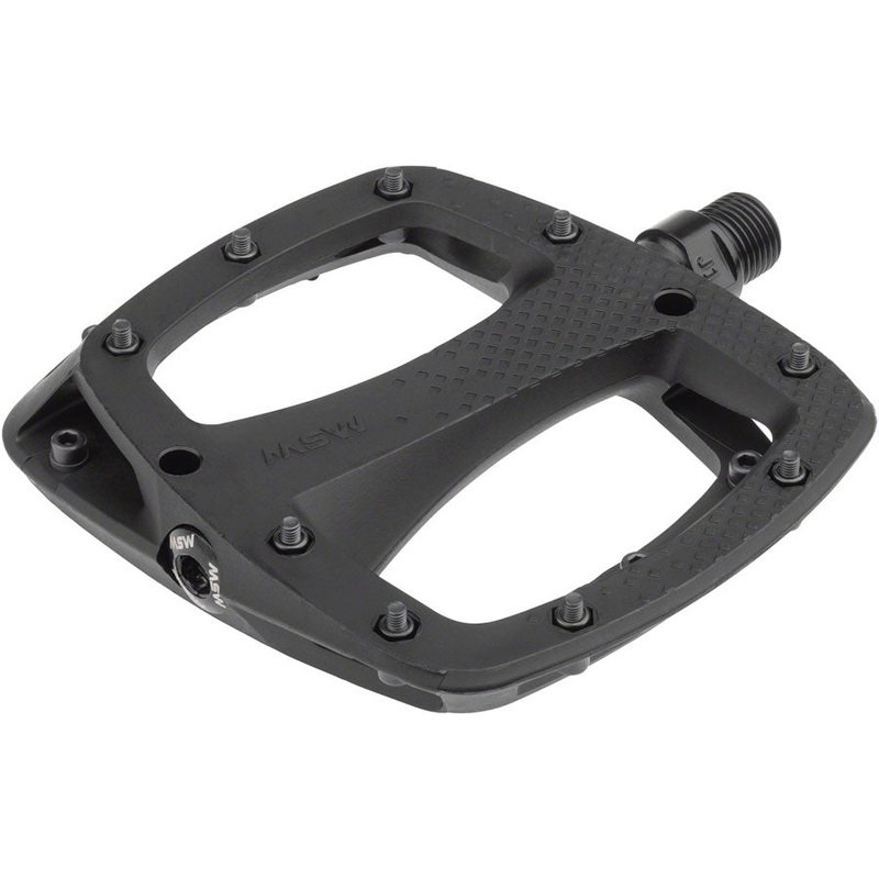 Thump Pedals with Replaceable Pins – Platform Composite 9/16 Black