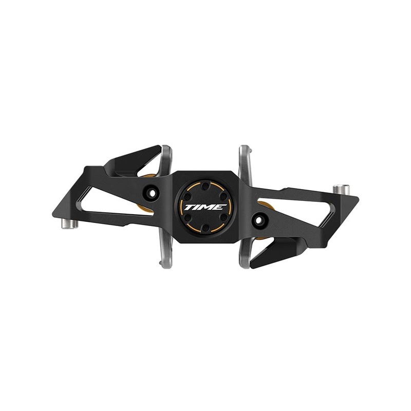 Time Speciale 12 Pedals – Dual Sided Clipless Platform Aluminum 9/16 BLK/Gold Small B1