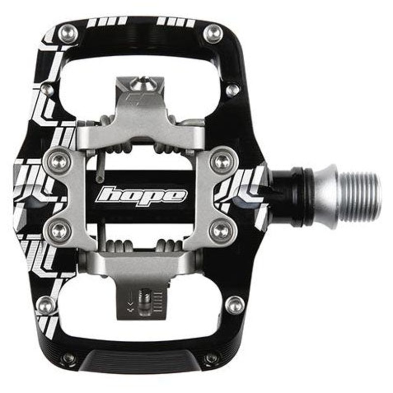 Union TC Pedals – Dual Sided Clipless with Platform 9/16 Black