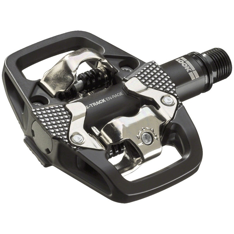 X-TRACK EN-RAGE Pedals – Dual Sided Clipless Platform Chromoly 9/16 BLK