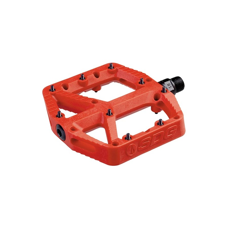 Comp Pedals – Platform Composite  9/16  Red