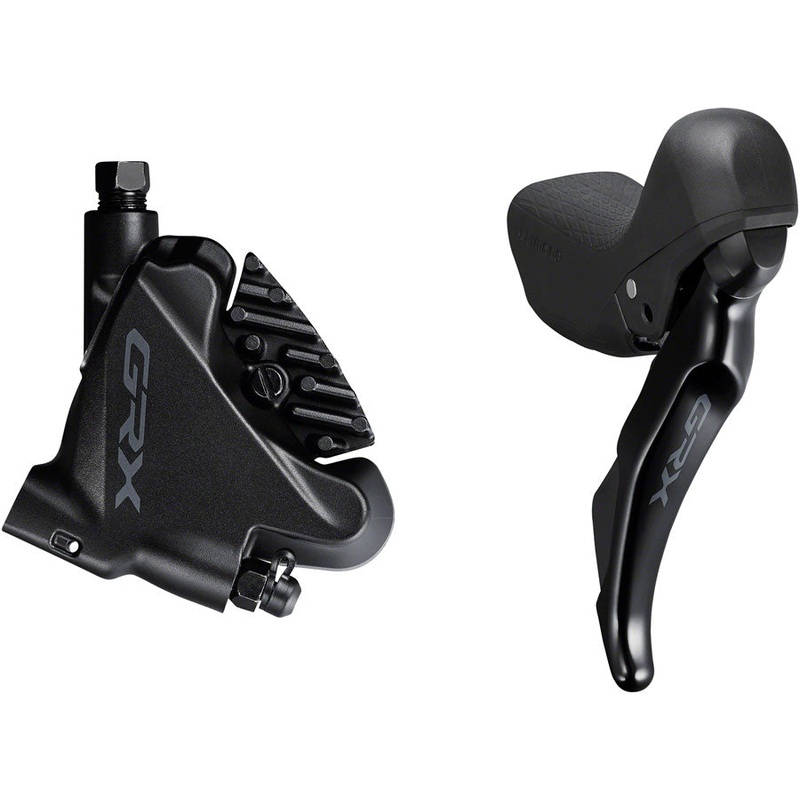 GRX ST-RX400/BR-RX400 Hydraulic Disc Brake Brake/Shift Lever – Right 10-Speed Flat Mount Finned Resin Pads BLK