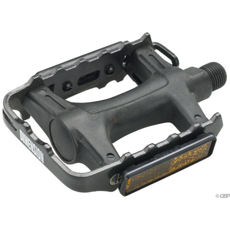 Mountain Sport Pedals – Platform Plastic 9/16 Black