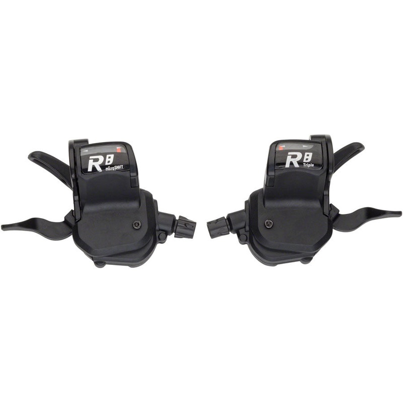 R8 Trigger Shifter Set 8-Speed Road Triple Optical Indicator Shimano Compatible