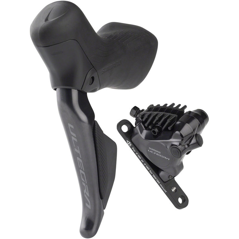 Ultegra ST-R8170A Di2 Shift/Brake Lever BR-R8170 Hydraulic Disc Brake Caliper – Left/Front 2x Flat Mount BLK