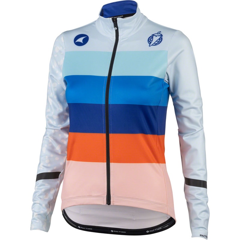 Arctica Womens Long Sleeve Jersey – Light Blue w/Stripes Medium