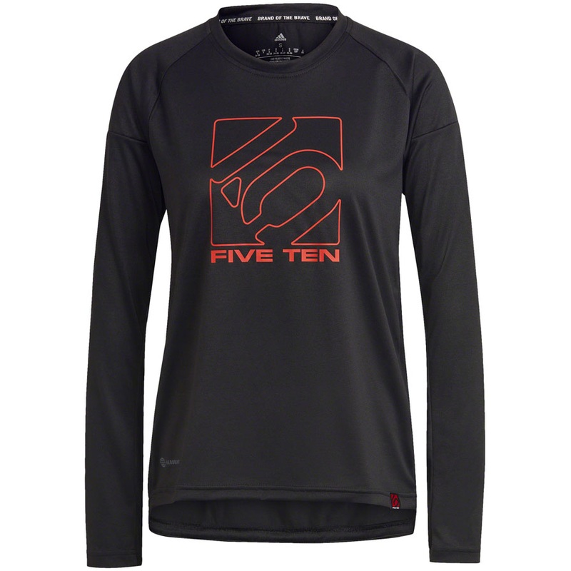 Long Sleeve Jersey – Black Womens Large