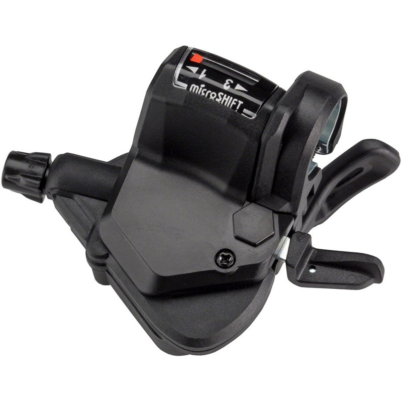 Mezzo Left Thumb-Tap Shifter Triple Optical Gear Indicator Shimano Compatible