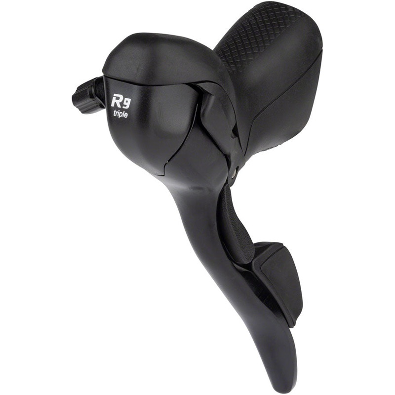 R9 Left Drop Bar Shift Lever – Triple Shimano Compatible Black
