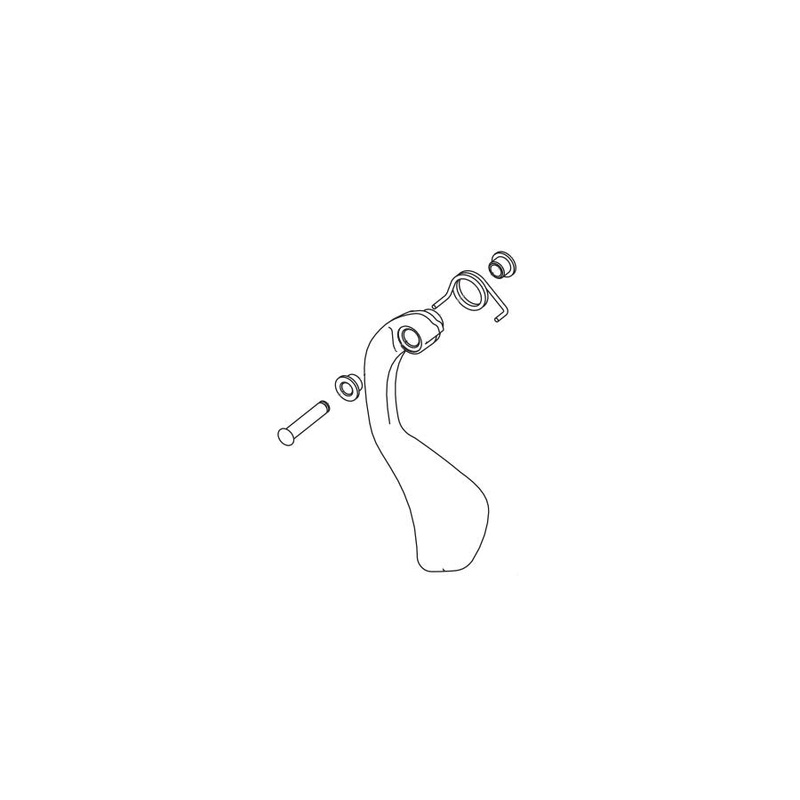 Rival Apex DoubleTap Left Shift Lever Assembly