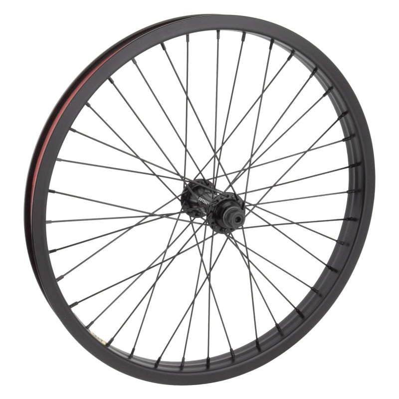 Stage-2 Front Wheel – 20 3/8 x 100mm Rim Brake Black