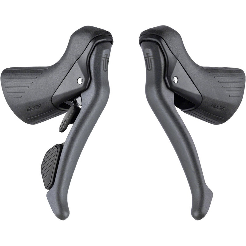 Sword Drop Bar Shift/Brake Lever Set – 1x 10-Speed Sword Compatible Gray