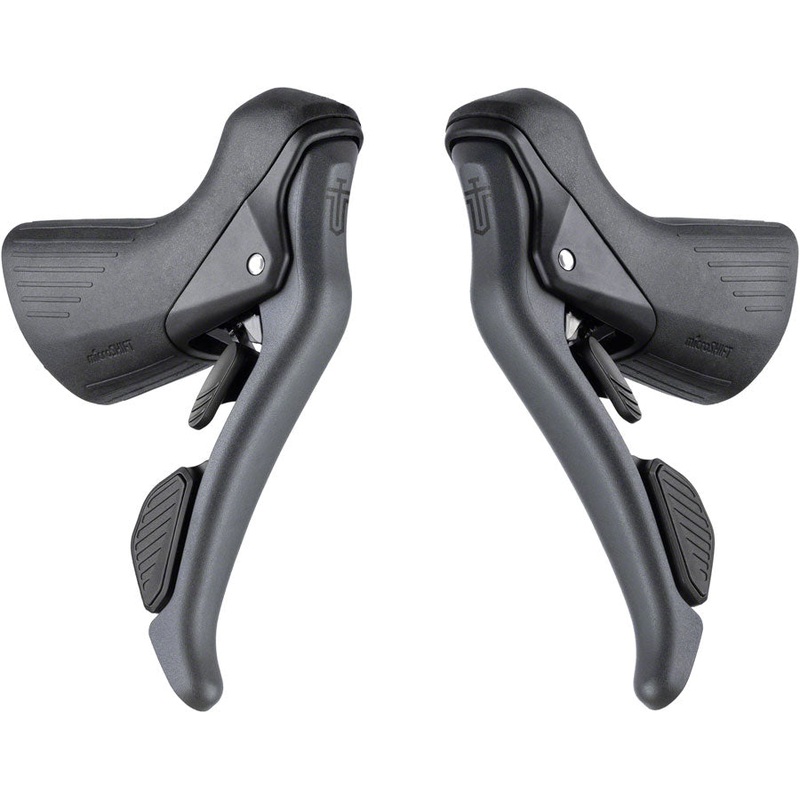 Sword Drop Bar Shifter/Brake Lever Set – 2x 10-Speed Sword Compatible Gray