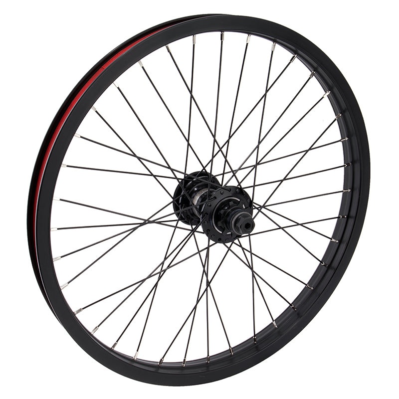 Quadrant Rear Wheel – 20 14 x 110mm Rim Brake Freecoaster RHD Black