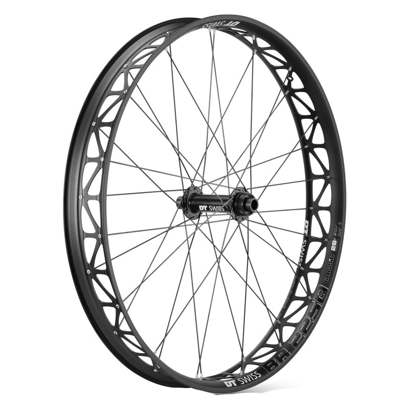 Big Ride Front Wheel – 26 15 x 150mm Center-Lock BLK/White Clincher